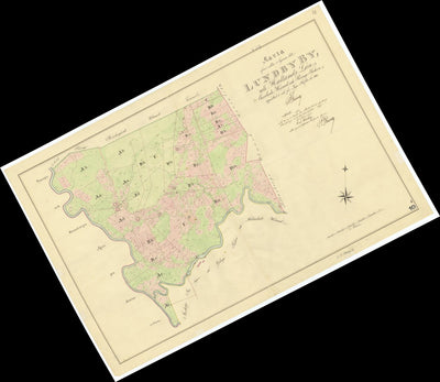 Historiska GIS-kartor M57-10.4 Lundby digital map