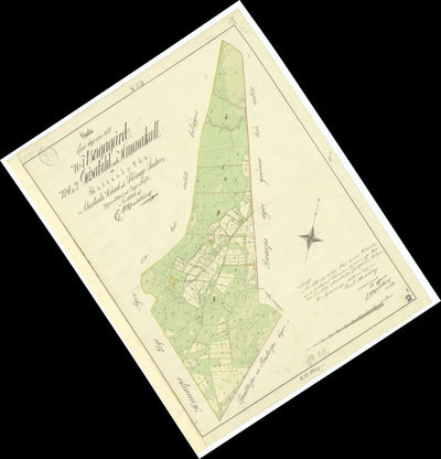 Historiska GIS-kartor M57-2.1 Bergagård digital map