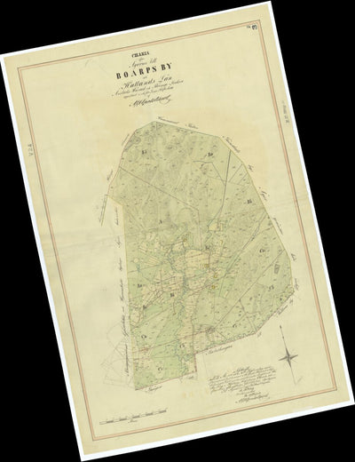 Historiska GIS-kartor M57-3.2 Boarp digital map