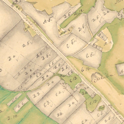 Historiska GIS-kartor M60-14.1 Olofsbo digital map