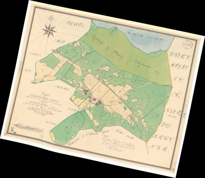 Historiska GIS-kartor M60-14.2 Olofsbo digital map