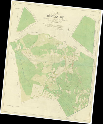Historiska GIS-kartor M60-7.2 Hässlås digital map