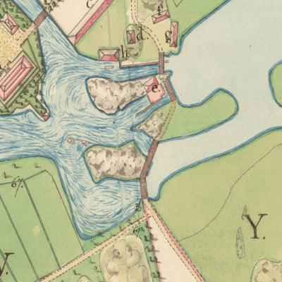 Historiska GIS-kartor M73-11.2b Gåsevadholm digital map