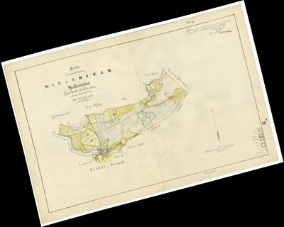 Historiska GIS-kartor M73-15.4 Hjälm digital map