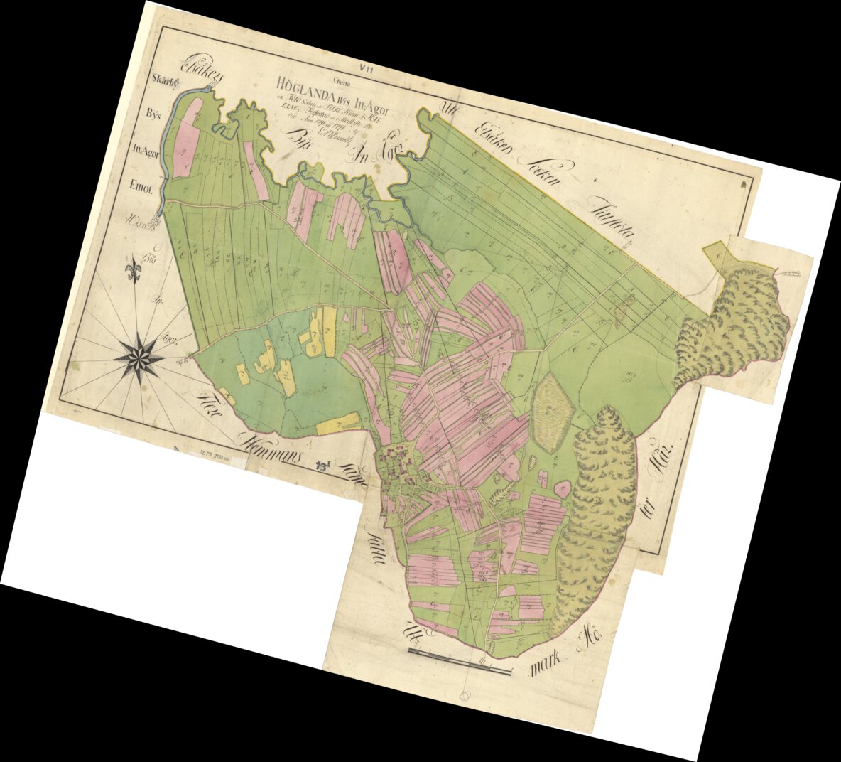 M73-16.1 Högland Map by Historical GIS maps | Avenza Maps