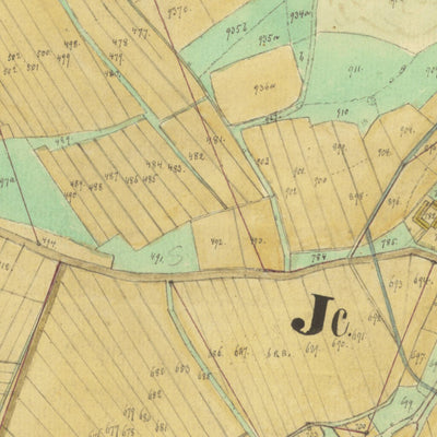 Historiska GIS-kartor M73-2.7a Alslöv digital map