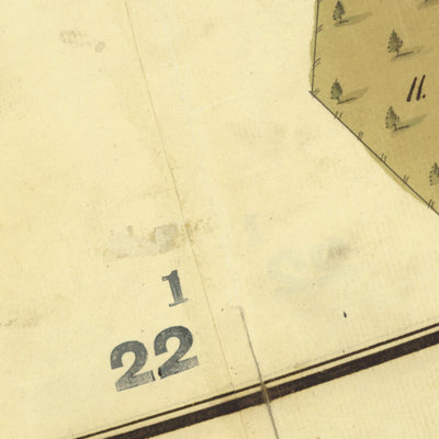 Historiska GIS-kartor M75-22.1a Ullared digital map