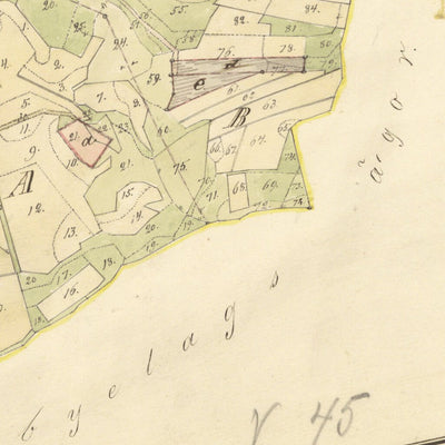 Historiska GIS-kartor M76-4.1 Gammalsgärde digital map