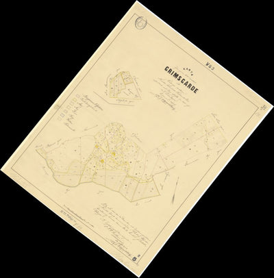Historiska GIS-kartor M76-5.2 Grimsgärde digital map