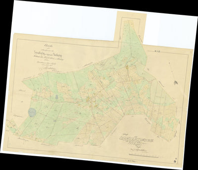Historiska GIS-kartor M76-9.6 Lundby digital map