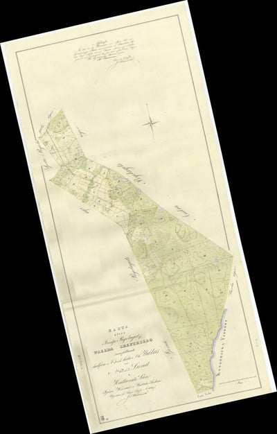 Historiska GIS-kartor M77-18.2c Vallda Byelag digital map