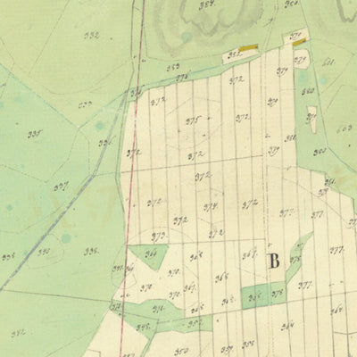 Historiska GIS-kartor M8-15.4 Vastad m fl digital map