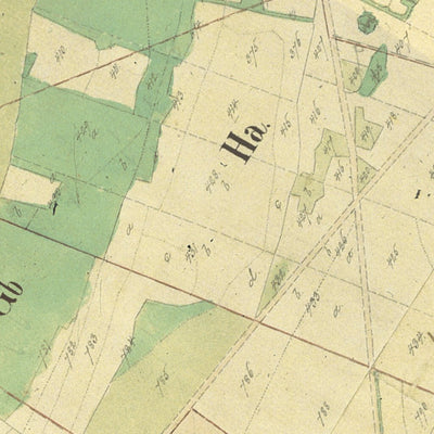 Historiska GIS-kartor M8-9.2 Skällentorp digital map