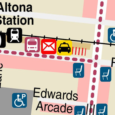 Hobsons Bay City Council Altona Access Map digital map