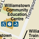 Hobsons Bay City Council Williamstown South (Ferguson Street and Douglas Parade) Access Map digital map