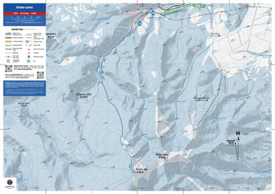 HokkaidoWilds.org Ariake-yama Ski Touring (Hokkaido, Japan) digital map