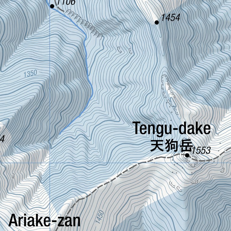 Ariake Map Ariake-yama Ski Touring (Hokkaido, Japan) Map by HokkaidoWilds.org ...