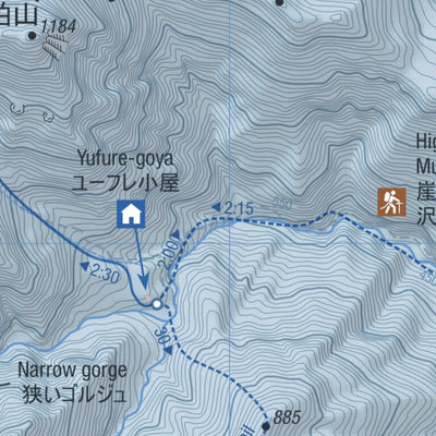 HokkaidoWilds.org Ashibetsu-dake Hanmen-yama Backcountry Skiing (Hokkaido, Japan) digital map