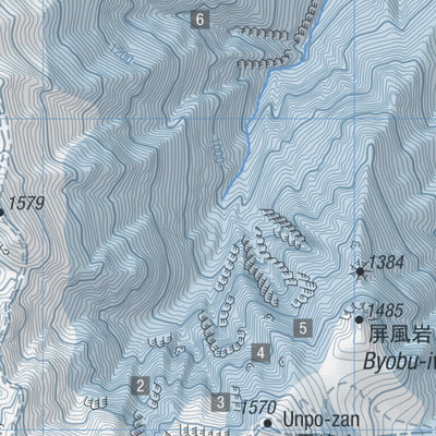 HokkaidoWilds.org Ashibetsu-dake Hanmen-yama Backcountry Skiing (Hokkaido, Japan) digital map