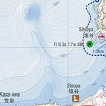 HokkaidoWilds.org Blue Cave Paddling (Shioya, Hokkaido, Japan) digital map