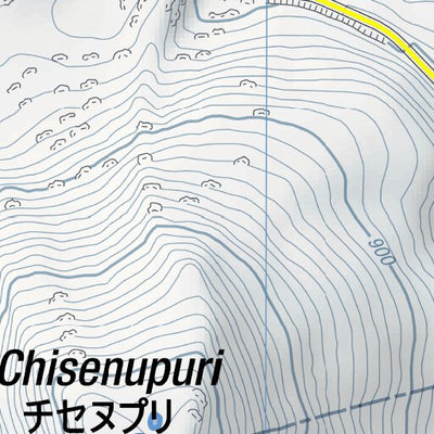 HokkaidoWilds.org Chisenupuri South Face Ski Touring (Hokkaido, Japan) digital map