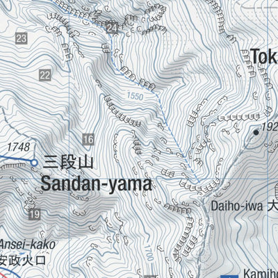 HokkaidoWilds.org Furano-dake’s Giant Ridge Ski Touring (Hokkaido, Japan) digital map