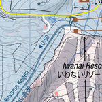 HokkaidoWilds.org Iwanai-dake North Ridge Ski Touring (Hokkaido, Japan) digital map