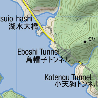 HokkaidoWilds.org Kotengu-dake Hiking Topomap (Hokkaido, Japan) digital map