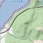 HokkaidoWilds.org Lake Kanayama Canoeing Map (Hokkaido, Japan) digital map