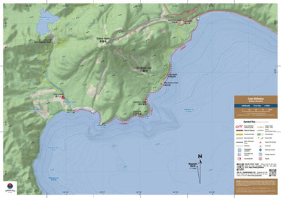 HokkaidoWilds.org Lake Shikotsu Northern Shoreline Topomap (Hokkaido, Japan) digital map