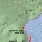 HokkaidoWilds.org Lake Shikotsu Northern Shoreline Topomap (Hokkaido, Japan) digital map