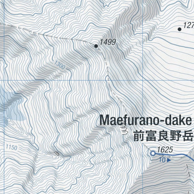 HokkaidoWilds.org Maefurano-dake Ski Touring (Hokkaido, Japan) digital map