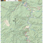 HokkaidoWilds.org MAP 1/2 - Mukawa River (Fukuyama to Tomiuchi, Hokkaido, Japan) digital map