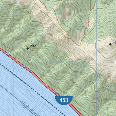 HokkaidoWilds.org MAP 1/3 - Lake Shikotsu Paddling Circumnavigation (Hokkaido, Japan) digital map