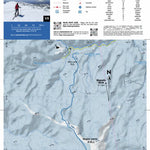 HokkaidoWilds.org MAP 1/3 - Muine-yama to Kimobetsu-dake Traverse Ski Tour (Hokkaido, Japan) digital map