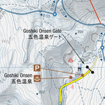 HokkaidoWilds.org MAP 1/3 - Niseko Haute Route (Niseko Range Traverse) Ski Tour (Hokkaido, Japan) digital map