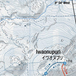 HokkaidoWilds.org MAP 1/3 - Niseko Haute Route (Niseko Range Traverse) Ski Tour (Hokkaido, Japan) digital map