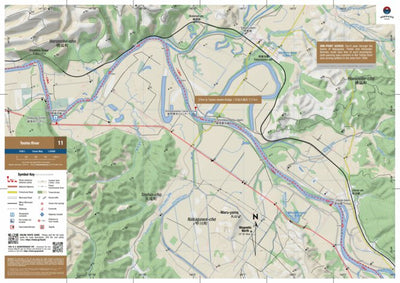 HokkaidoWilds.org MAP 11 - The Great Teshio River Canoe Journey (Hokkaido, Japan) digital map
