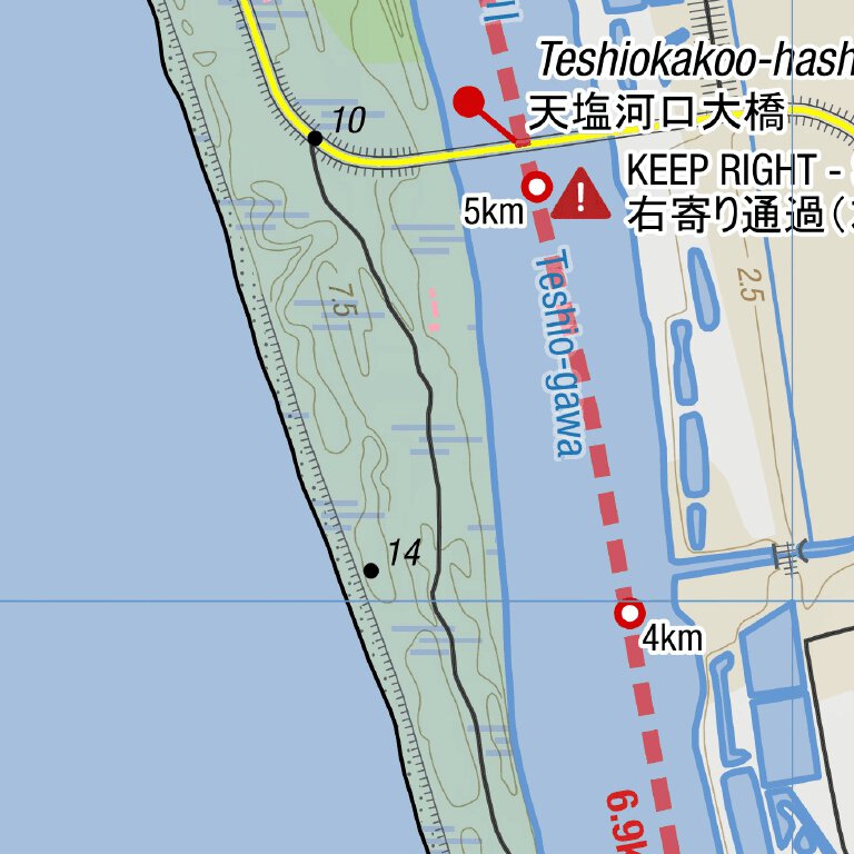 Map 14 - The Great Teshio River Canoe Journey (Hokkaido, Japan) by ...