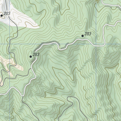 HokkaidoWilds.org MAP 2/2 - Toshibetsu-gawa Paddling (Oyochi to Aiwa-bashi, Hokkaido, Japan) digital map