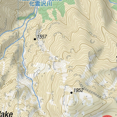 HokkaidoWilds.org MAP 2 - Daisetsuzan Asahidake to Numa-no-hara Traverse (Hokkaido, Japan) digital map