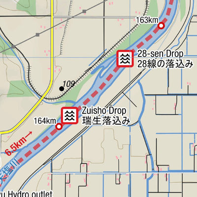HokkaidoWilds.org MAP 2 - The Great Teshio River Canoe Journey (Hokkaido, Japan) digital map