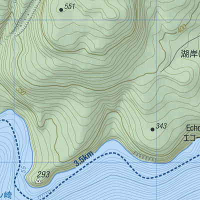 HokkaidoWilds.org MAP 3/3 - Lake Shikotsu Paddling Circumnavigation (Hokkaido, Japan) digital map