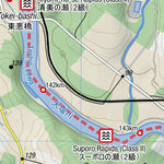 HokkaidoWilds.org MAP 4 - The Great Teshio River Canoe Journey (Hokkaido, Japan) digital map