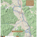 HokkaidoWilds.org MAP 6 - The Great Teshio River Canoe Journey (Hokkaido, Japan) digital map