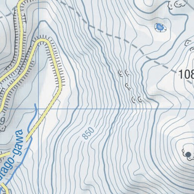HokkaidoWilds.org Naganuma Backcountry Skiing (Shakunage-dake, Hokkaido, Japan) digital map
