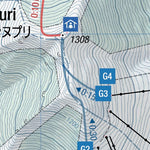 HokkaidoWilds.org Niseko Annupuri Kita-shamen to Goshiki Onsen Loop (Hokkaido, Japan) digital map