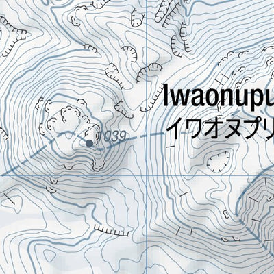 HokkaidoWilds.org Nitonupuri SE Face Backcountry Skiing (Hokkaido, Japan) digital map