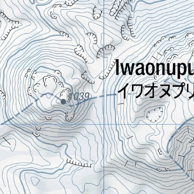 HokkaidoWilds.org Nitonupuri West Face Backcountry Skiing (Hokkaido, Japan) digital map