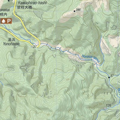 HokkaidoWilds.org Okushiri Island Sea Kayaking Map (Hokkaido, Japan) digital map